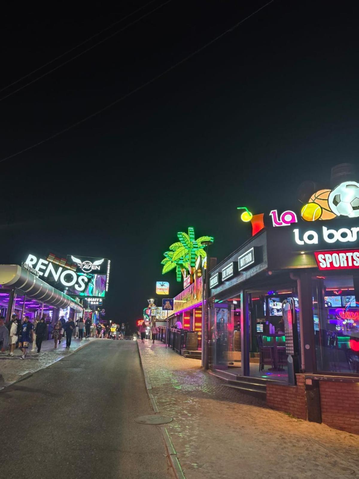 Studio Rua Dos Bares Em Albufeira Exteriör bild